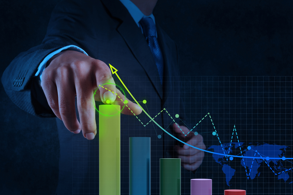 信息增长走势图高清图片